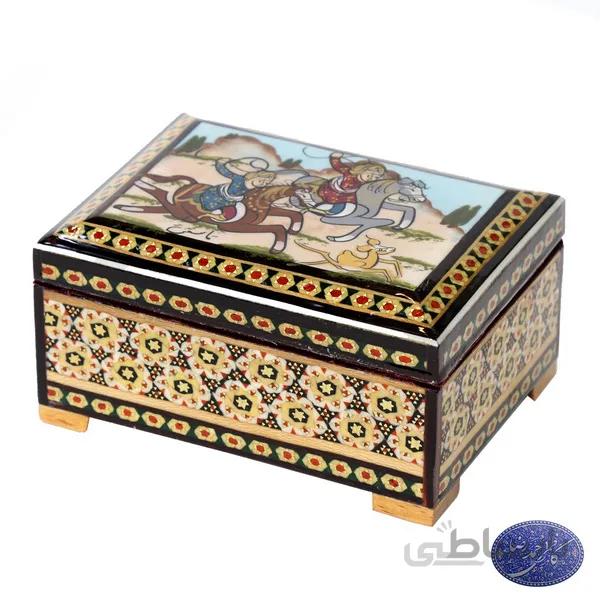 جعبه خاتم کاری 8*11