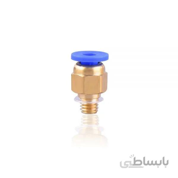 رابط پنوماتیک PC4 M6 مخصوص اکسترودر پرينتر سه بعدی / Pneumatic fittings pc4-m6 for 3d printer