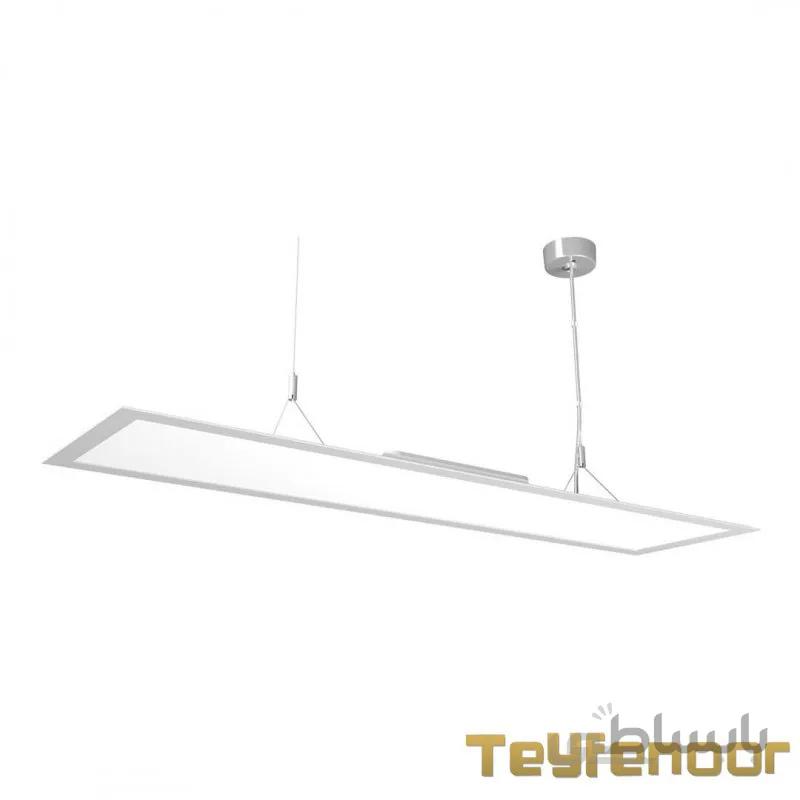 پنل LED آویز 30×120 مدل لدیلوکس 29 وات با صفحه سفید ساتن مازی نور