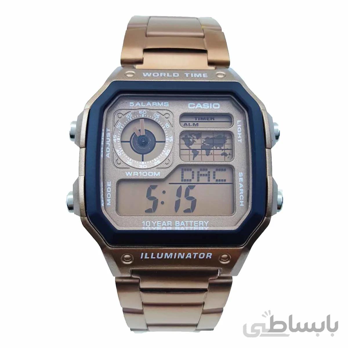 ساعت مچی کاسیو مدل Casio World Time