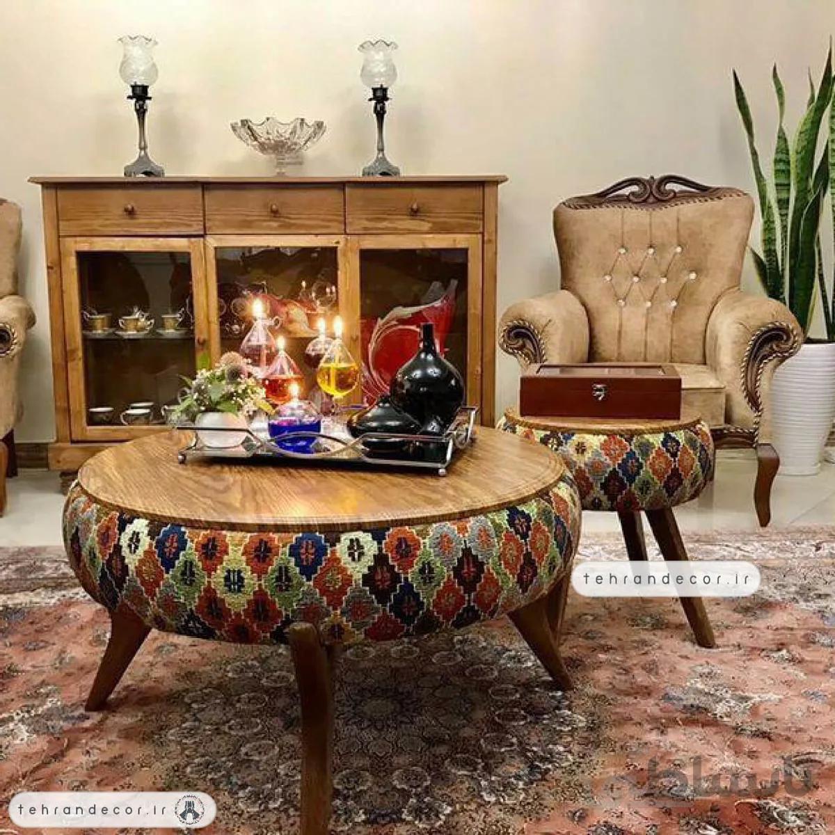 ست میز جلومبلی عسلی ونوسا