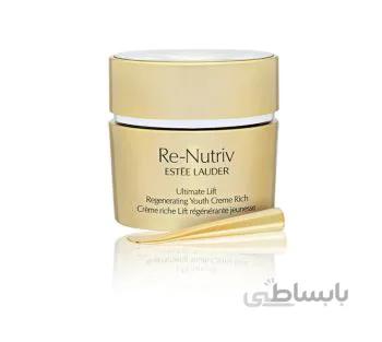 کرم لیفتینگ تخصصی استیلادر از سری Re_Nutriv اوریجینال Re_Nutriv ESTEE LAUDER ULTIMATE LIFT REGENERATING YOUTH CREME RICH