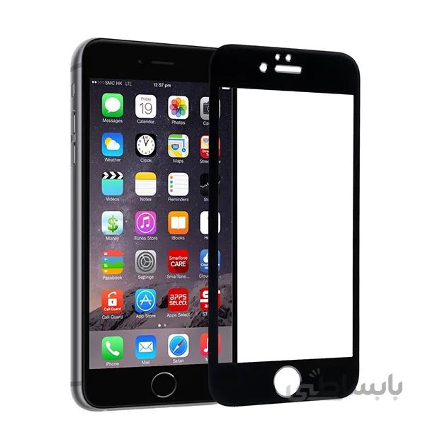 گلس آیفون 6PLUS محافظ صفحه نمایش فول چسب