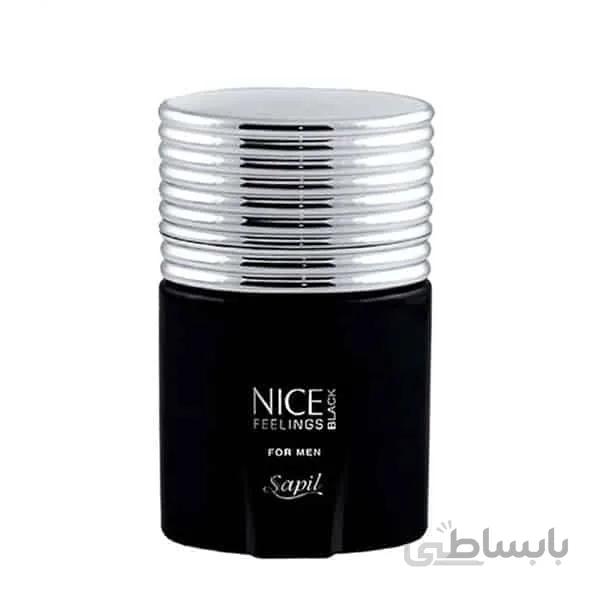 ادکلن نایس بلک ( مشکی ) Nice Black حجم 75 میل