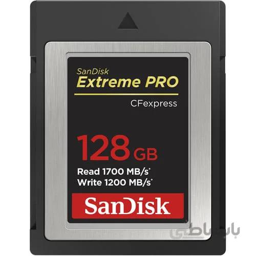 کارت حافظه سن دیسک SanDisk 128GB Extreme PRO CFexpress Card Type B