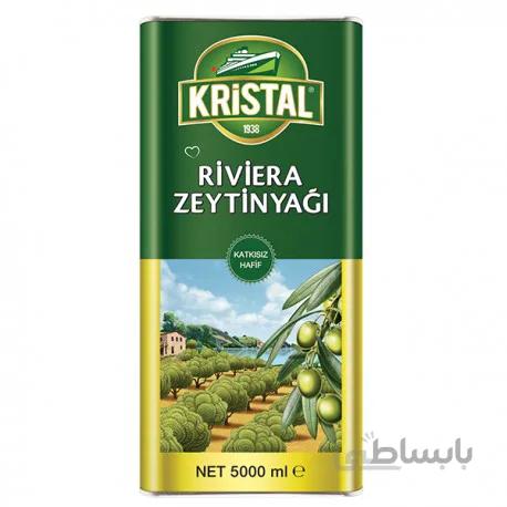 روغن زیتون کریستال طلایی -5 کیلوگرم