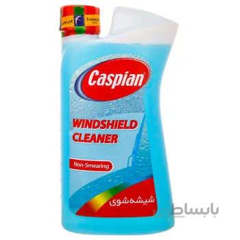 Caspian Non-Smearing Windshield Washer 1L ا محلول شیشه شوی خودرو کاسپین مدل Non-Smearing حجم 1 لیتر