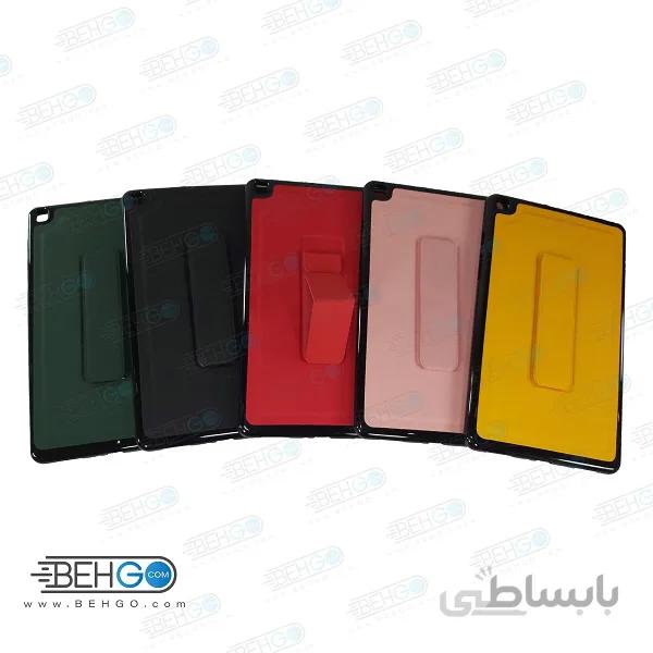 قاب تبلت سامسونگ T295 کاور رنگی با پایه نگهدارنده Tab A 8.0 2019 ا Stand Back Cover 8 inch Case Samsung Galaxy Tab A 8.0 2019 LTE SM-T295