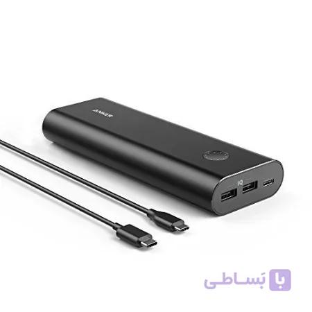Anker PowerCore + 20100 USB-C، پرینتر قابل حمل با ظرفیت فوق العاده بالا، باتری خارجی 20100mAh، پورت 6A نوع خروجی C برای MacBook، Nexus 6P / 5X و PowerIQ برای iPhone، iPad، Samsung و بیشتر