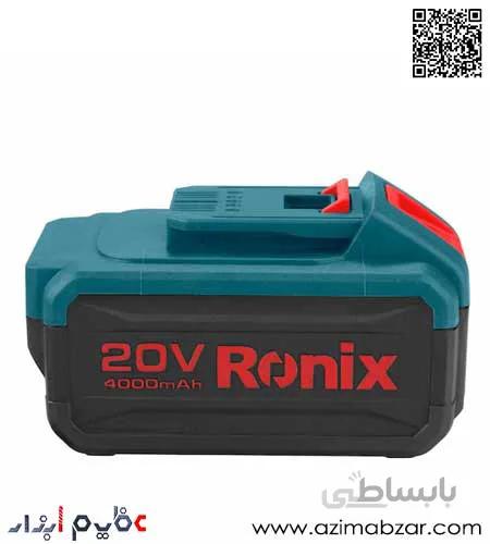 باتری لیتیوم 8991 رونیکس (20 ولت ، 4 آمپر ساعت) ا Lithium battery-8991-RONIX