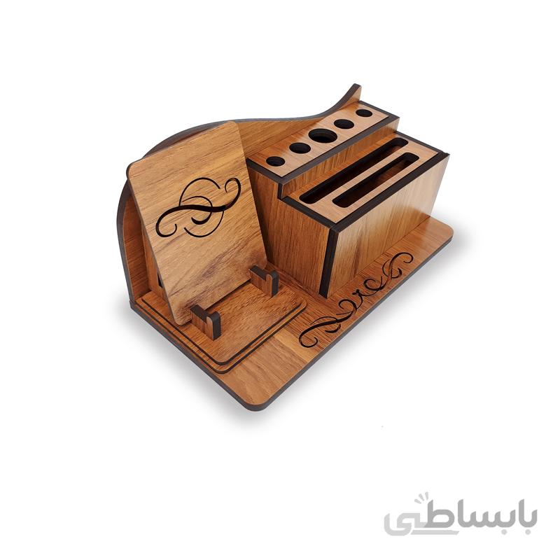 استند لوازم اداری رومیزی ام دی اف کد K606