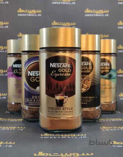 قهوه فوری گلد اسپرسو نسکافه 100 گرم NESCAFE