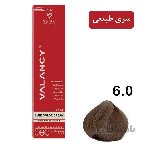 رنگ مو والانسی سری طبیعی مدل قهوه ای روشن شماره N5