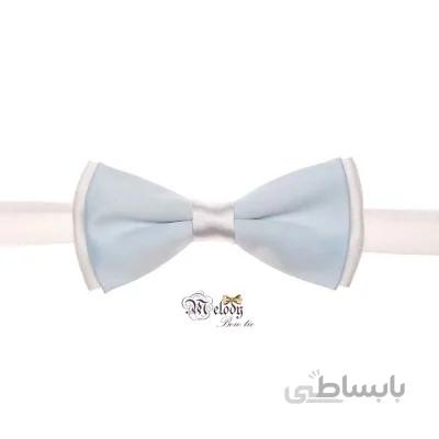 پاپیون سری نینو - بچگانه (آبی آسمانی مات و سفید)