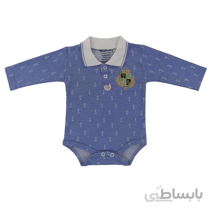 بادی تیکو بیبی - طرح لنگر - ست دار - ۰ تا ۱۲ ماه