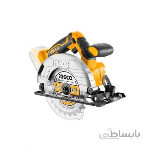 اره گرد بر شارژی اینکو مدل CSLI1651 ا iNGCO CSLI 1651 Lithium-Ion Circular Saw