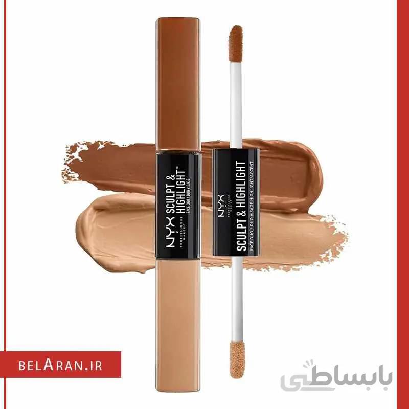 کانتور و هایلایتر دو طرفه مایع نیکس