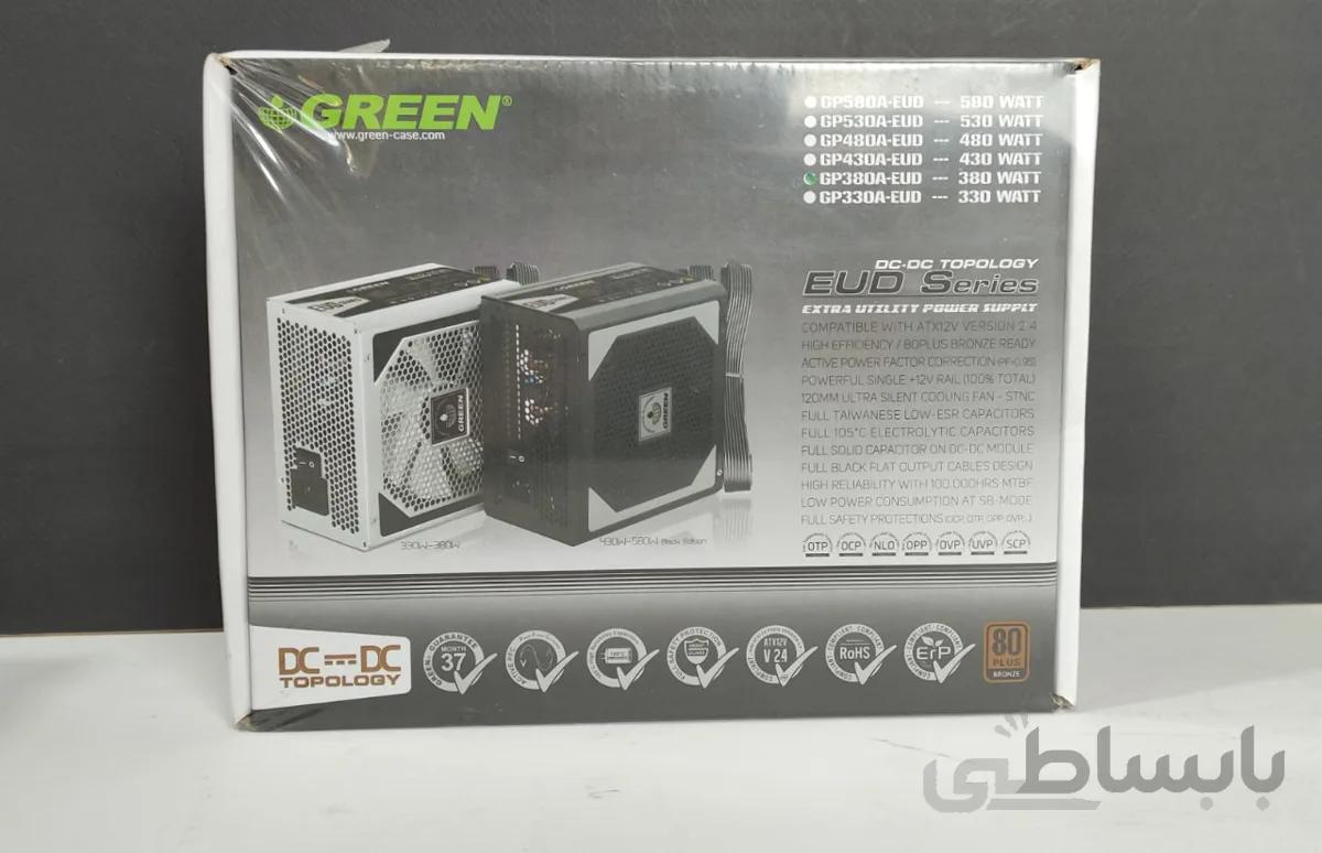 پاور 380 وات گرین green برنز مدل GP380A EUD