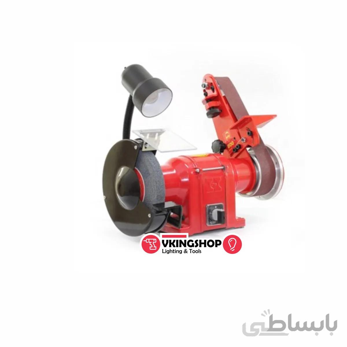 ماشین سنگ و سنباده نواری محک مدل GD200/BDS