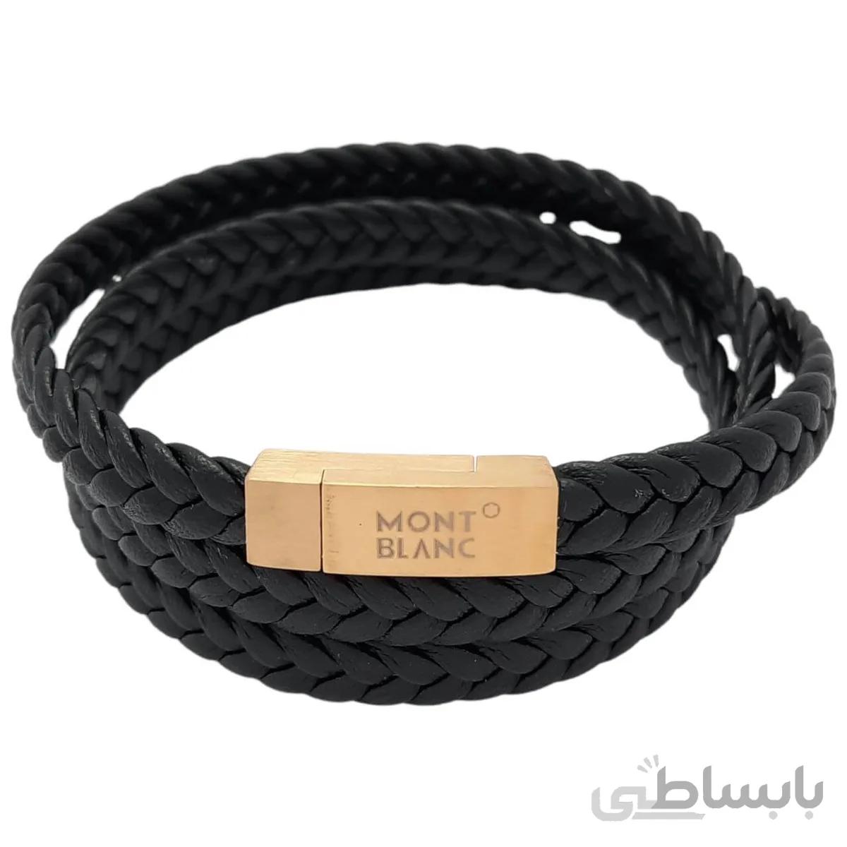 دستبند مردانه مون بلان کد br2