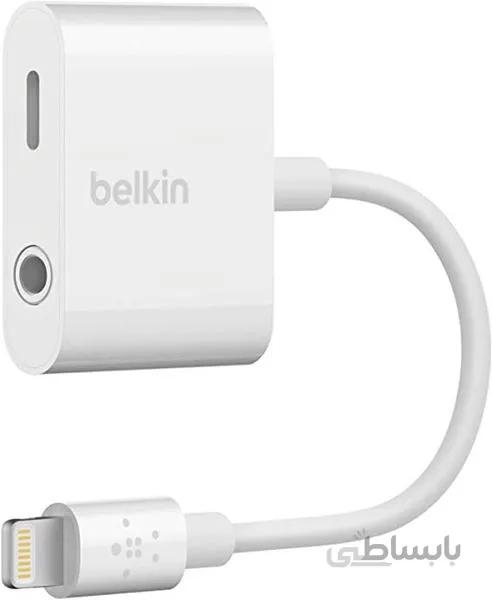 شارژر بلکین با قابلیت اتصال به هندزفری ا Belkin Auxiliary Audio + Charge RockStar