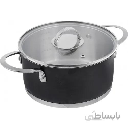 قابلمه استیل بکا (Beka) مدل BLACK RANGE سایز 24
