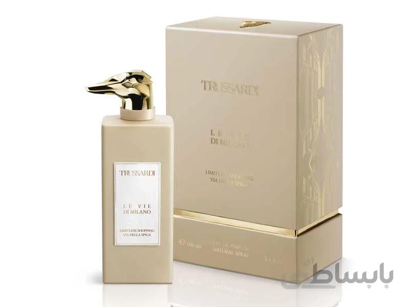 عطر و ادکلن زنانه و مردانه تروساردی لیمیتلس شاپینگ ویا دلا اسپیگا Trussardi Limitless Shopping Via della Spiga EDP for women men