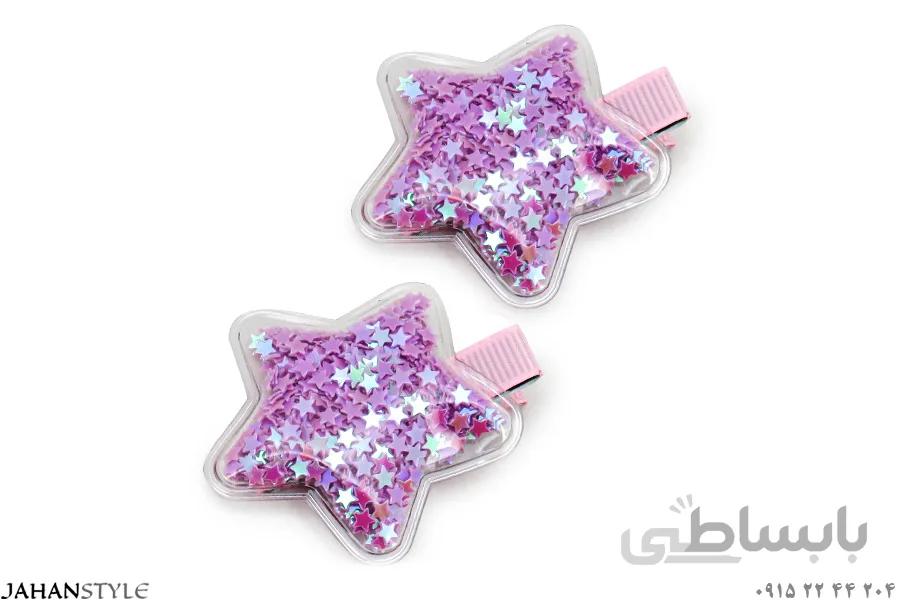 گل سر اکواریومی بچه گانه طرح ستاره پک دوعددی