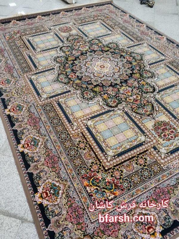 فرش کاشان 1200 شانه مدل ستایش