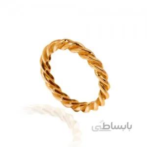 انگشتر طلا طرح پیچ دیوید یورمن کد CR504