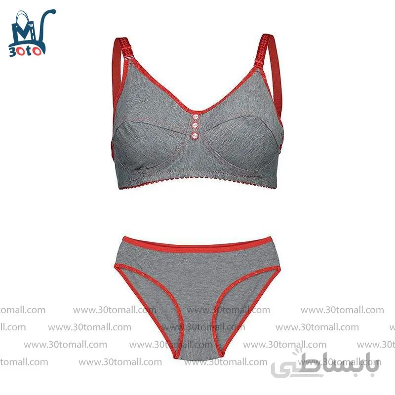 ست لباس زیر زنانه ملانژ مدل ti003