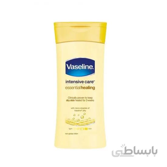 لوسیون بدن وازلین Vaseline سفارش اروپا مناسب پوست های خشک حجم 200 میل
