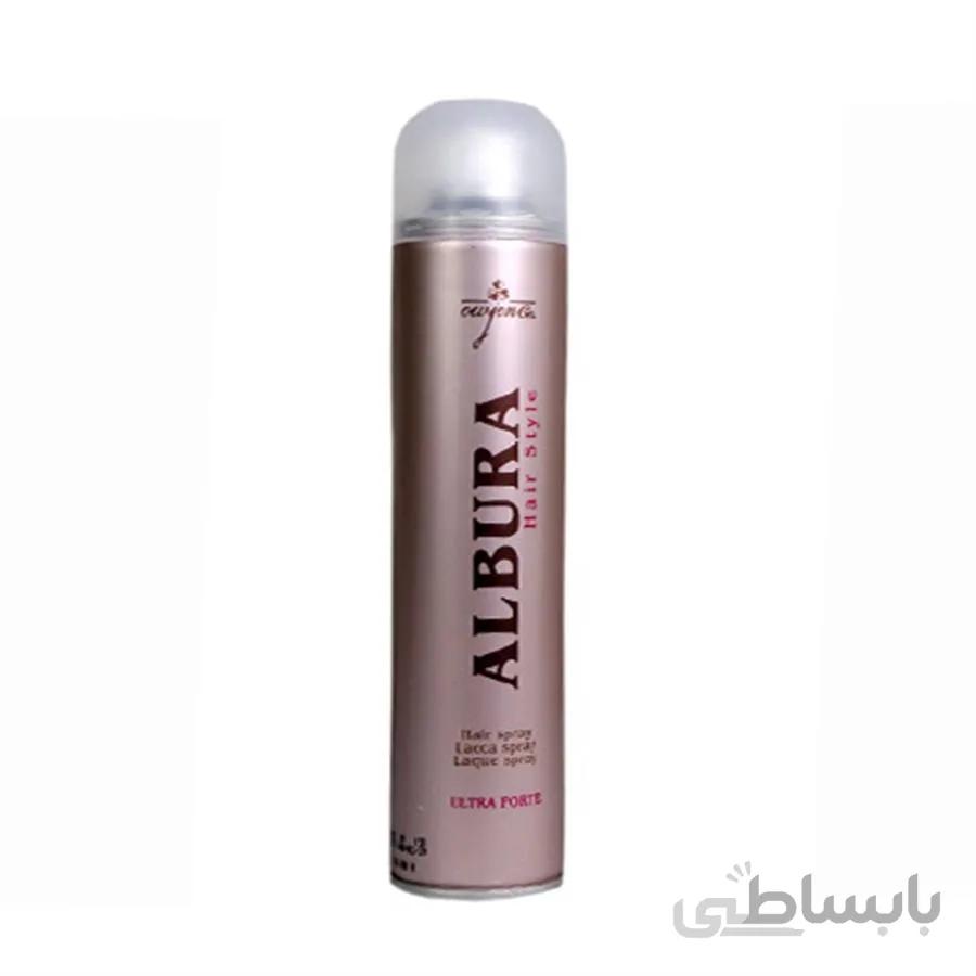 چسب موی سر آلبورا مدل Ultra Forte حجم ۴۰۰ میلی لیتر ا Ultra Forte