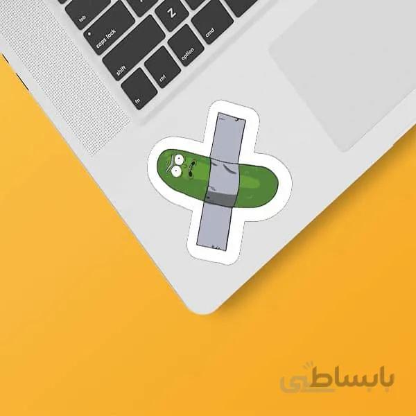 استیکر لپ تاپ طرح Rick05