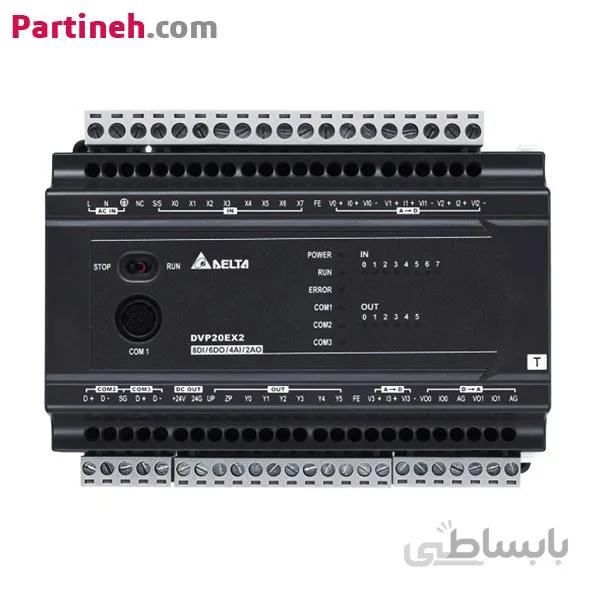 PLC دلتا مدل DVP20EX200R ا Partineh.com