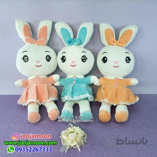 عروسک خرگوش دامن دار 47 سانت
