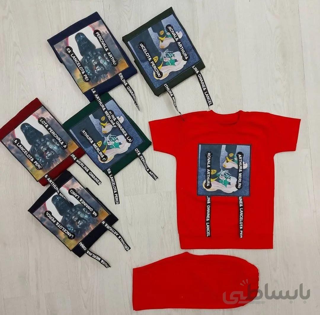 ✅تیشرت شلوارک چراغدار