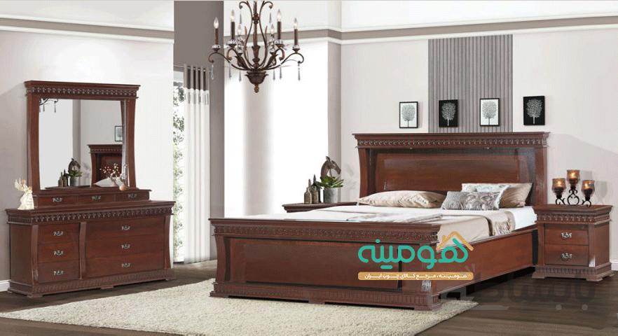 سرویس خواب دو نفره مدل قایقی