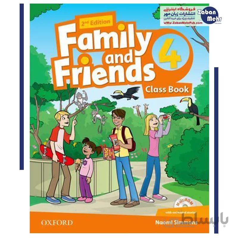 Family and Friends 4 Second Edition | کتاب فمیلی بریتیش 4 اثر ناامی سیممونس