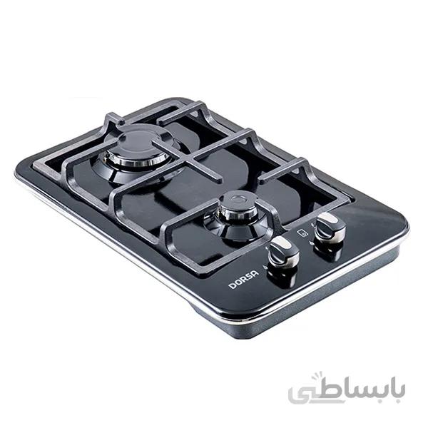 اجاق گاز2 شعله درسا مدل تانیا استیل(ارسال رایگان) ا Dorsa Tania2-S Gas Hob