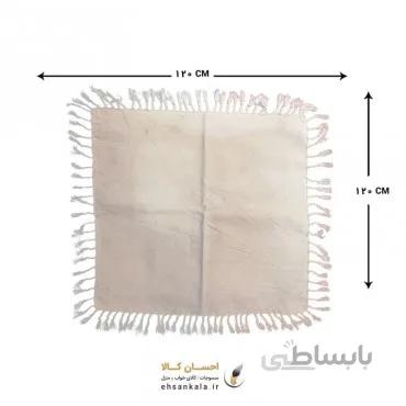 سفره قلمکاری خام سایز 120*120