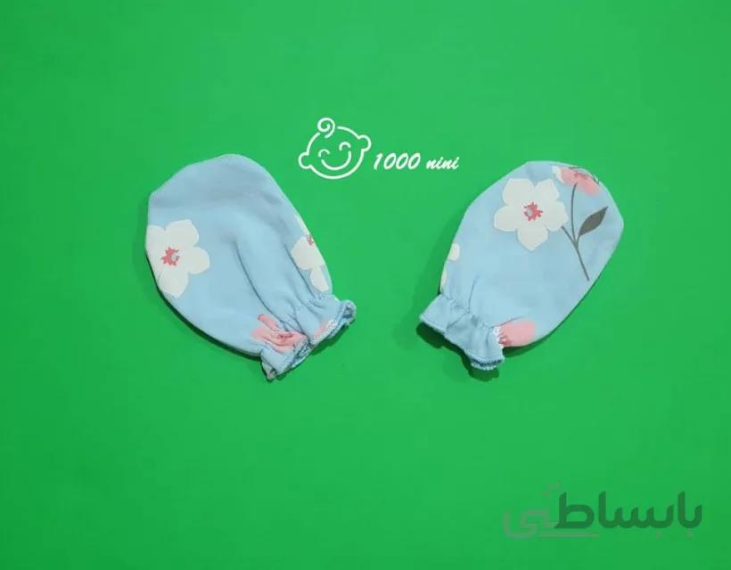 دستکش طرح لاولی نیلی