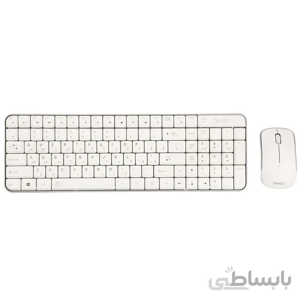 Beyond BMK- 2260RF 2.4GHz Slim Wireless Keyboard& Mouse ا Beyond BMK- 2260RF 2.4GHz Slim Wireless Keyboard& Mouse