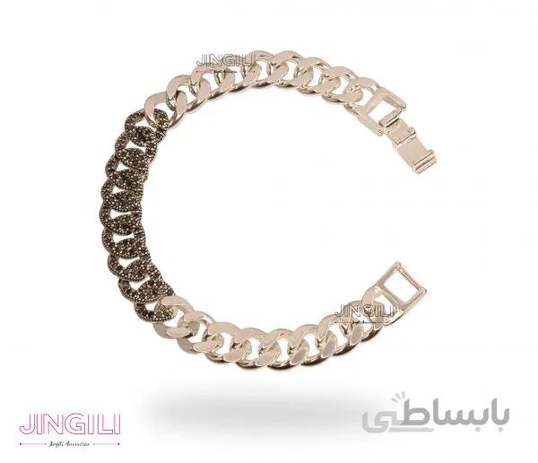 دستبند زنانه مدل کارتیه 5 کد aw009