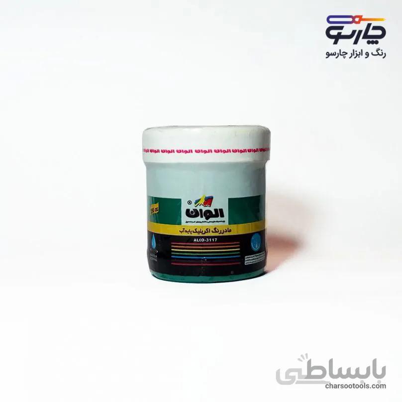 رنگ اکرلیک سبز 250cc الوان کد559