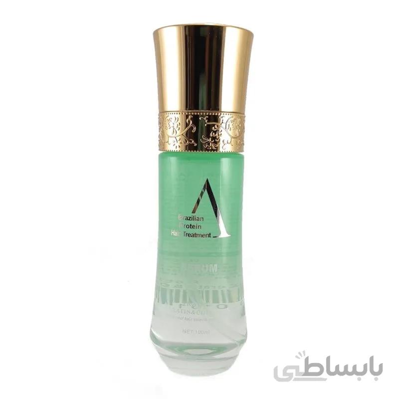 سرم مو پروتئین A برزیلی(پروتئین-کراتین-کلاژن) اورجینال ا Hair Treatment Brazilian Protein A serum 100ml