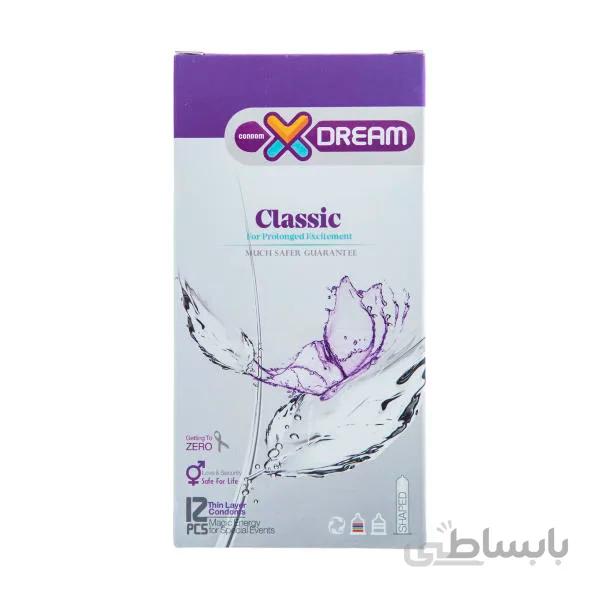 کاندوم ایکس دریم مدل Classic بسته ۱۲ عددی ا قیمت کاندوم ایکس دریم مدل Classic بسته ۱۲ عددی به شرط خرید تیمی