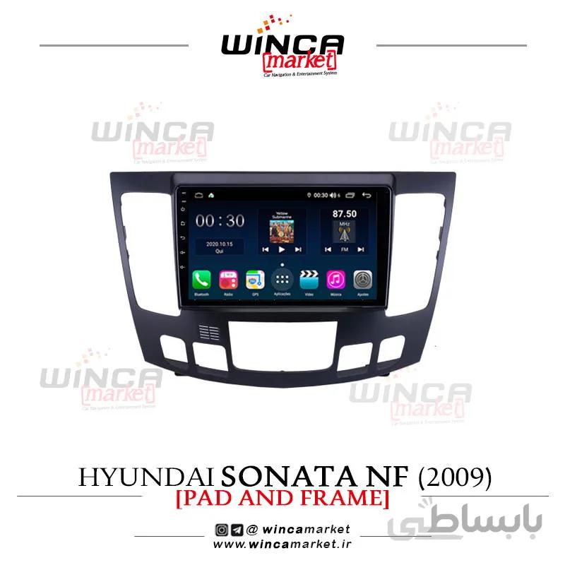 مانیتور اندروید سوناتا ان اف sonata NF 2009 وینکا مدل QG855 سری +S300 پلاس