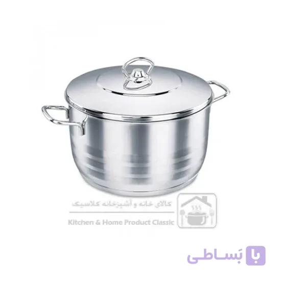 قابلمه استیل کرکماز سایز ۱۶ مدل آسترا — تصویر 1