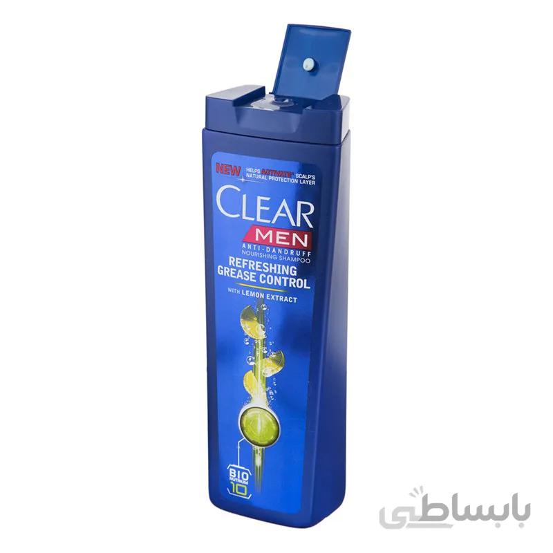 شامپو کنترل کننده چربی پوست سر آقایان کلیر 400 میلی لیتر